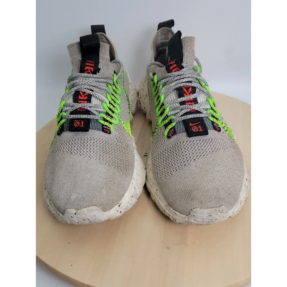 Nike Space Hippie 01 Electric Green Mens 10.5 DJ3056-004 Shoes Sneakers